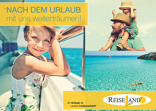 Postkarte "Welcome back" 1